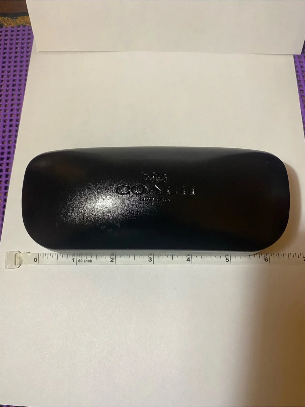 Coach Black Sunglasses Case